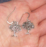 everyday judaica and shabbat silver earrings