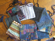 tapestry cross body purse --just the essentials tapestry purse -- mini wallet inside + phone slot --sling cross body waist wear