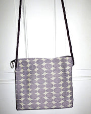 tapestry cross body purse --just the essentials tapestry purse -- mini wallet inside + phone slot --sling cross body waist wear