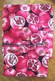 matzah cover and afikomen bag set for passover seder matzoh decor pomegranates