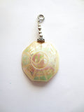 mother of pearl carved pendant all sterling silver select from 4 styles chinese ying yang