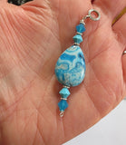 one of a kind gemstone sterling silver pendants blue agate gemstone pendant