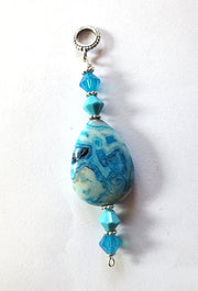 one of a kind gemstone sterling silver pendants