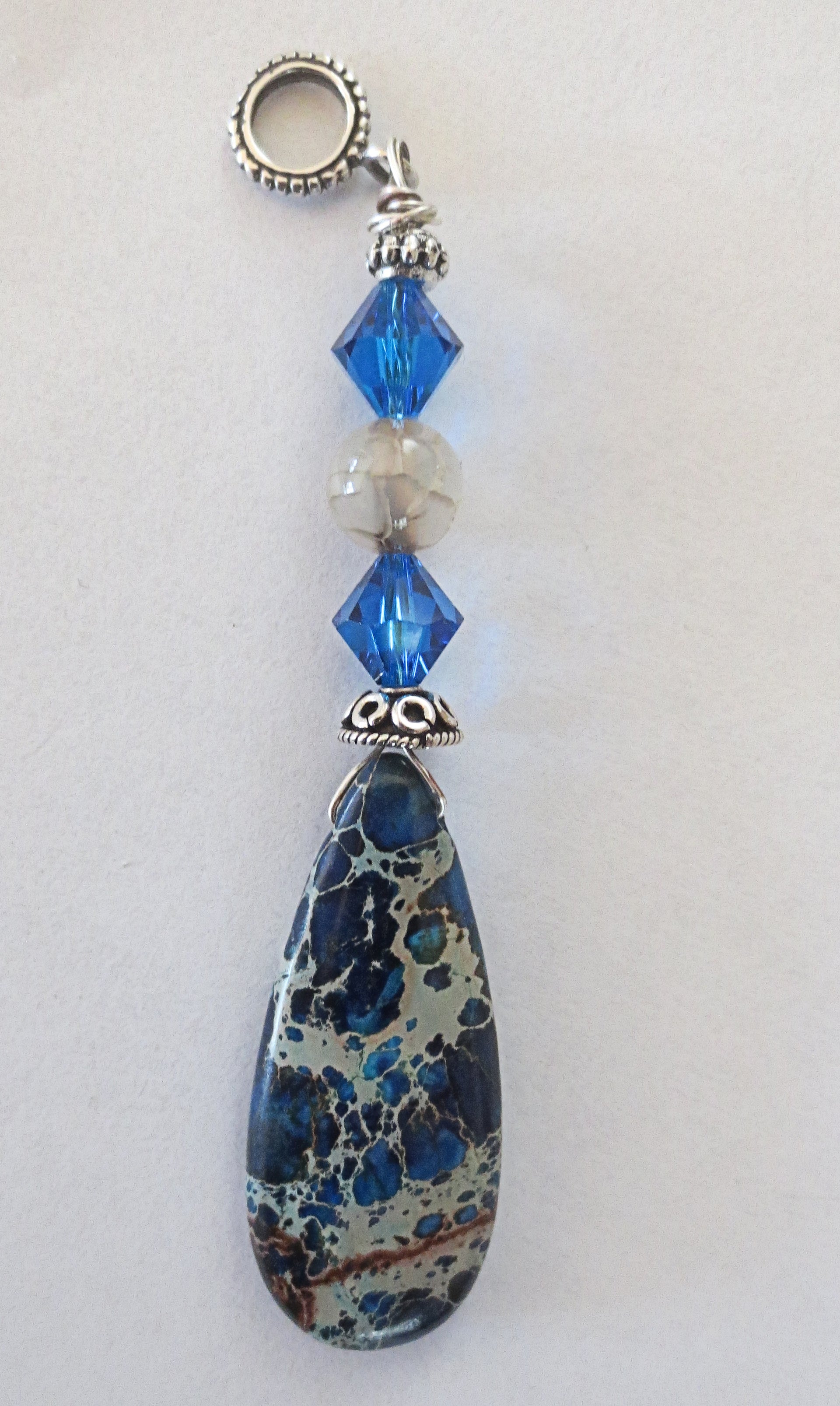 one of a kind gemstone sterling silver pendants