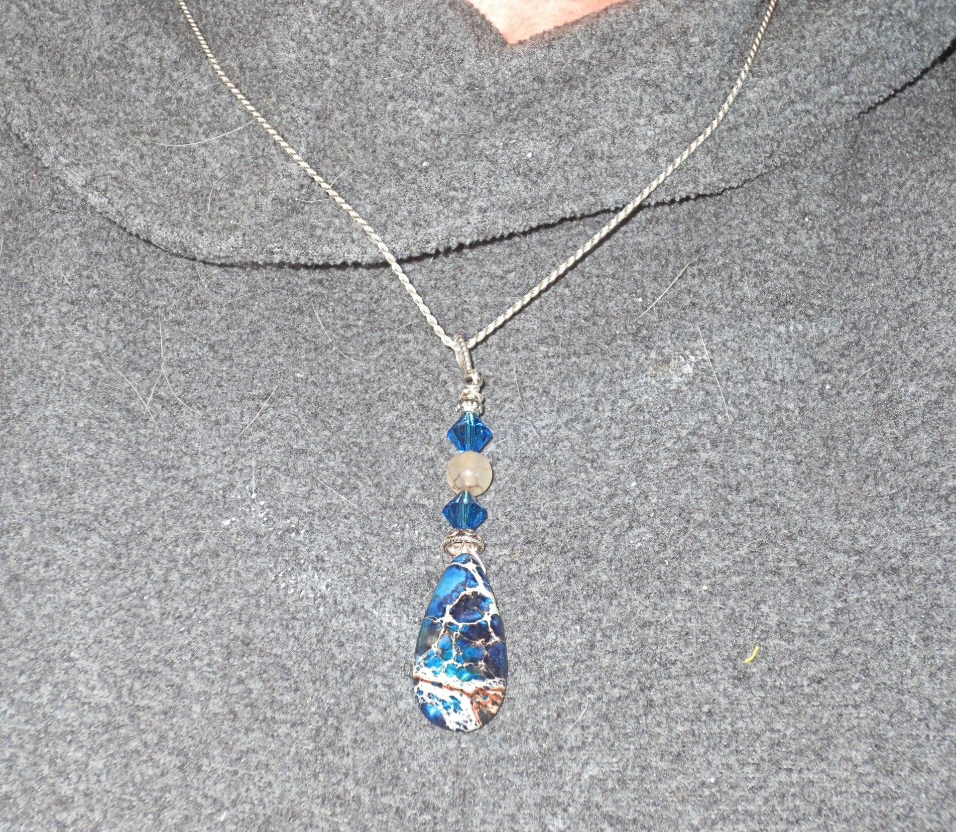 one of a kind gemstone sterling silver pendants