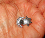 rosh hodesh or chodesh gemstone brooch or pin