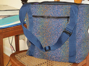 tapestry tote bag adjustable handles organizing large purse