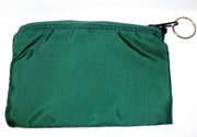 zippered pouches in two sizes extra small and small with choice of color and options to add