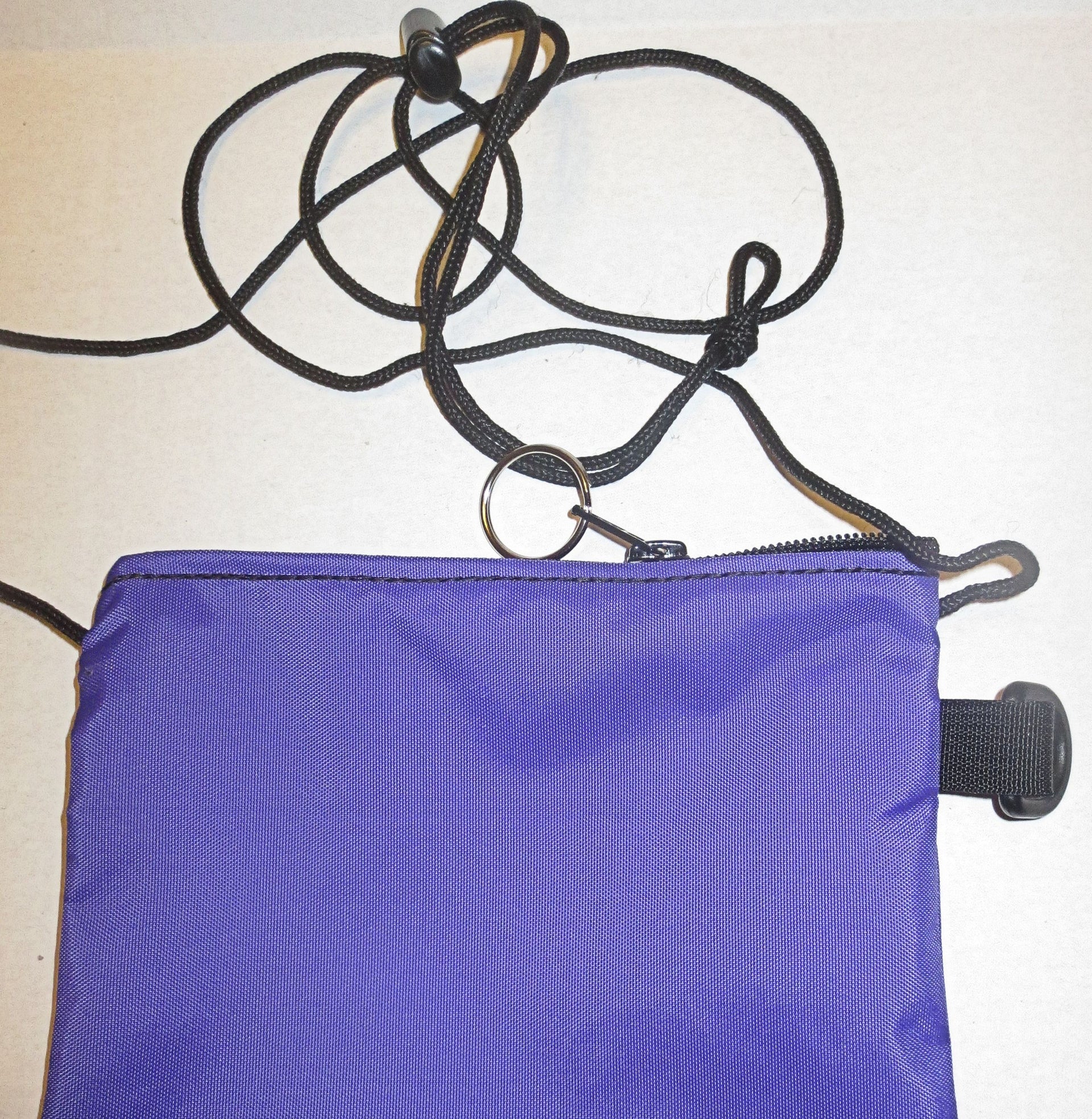 zippered pouches in two sizes extra small and small with choice of color and options to add