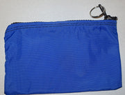 zippered pouches in two sizes extra small and small with choice of color and options to add