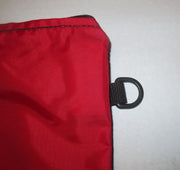 zippered pouches in two sizes extra small and small with choice of color and options to add