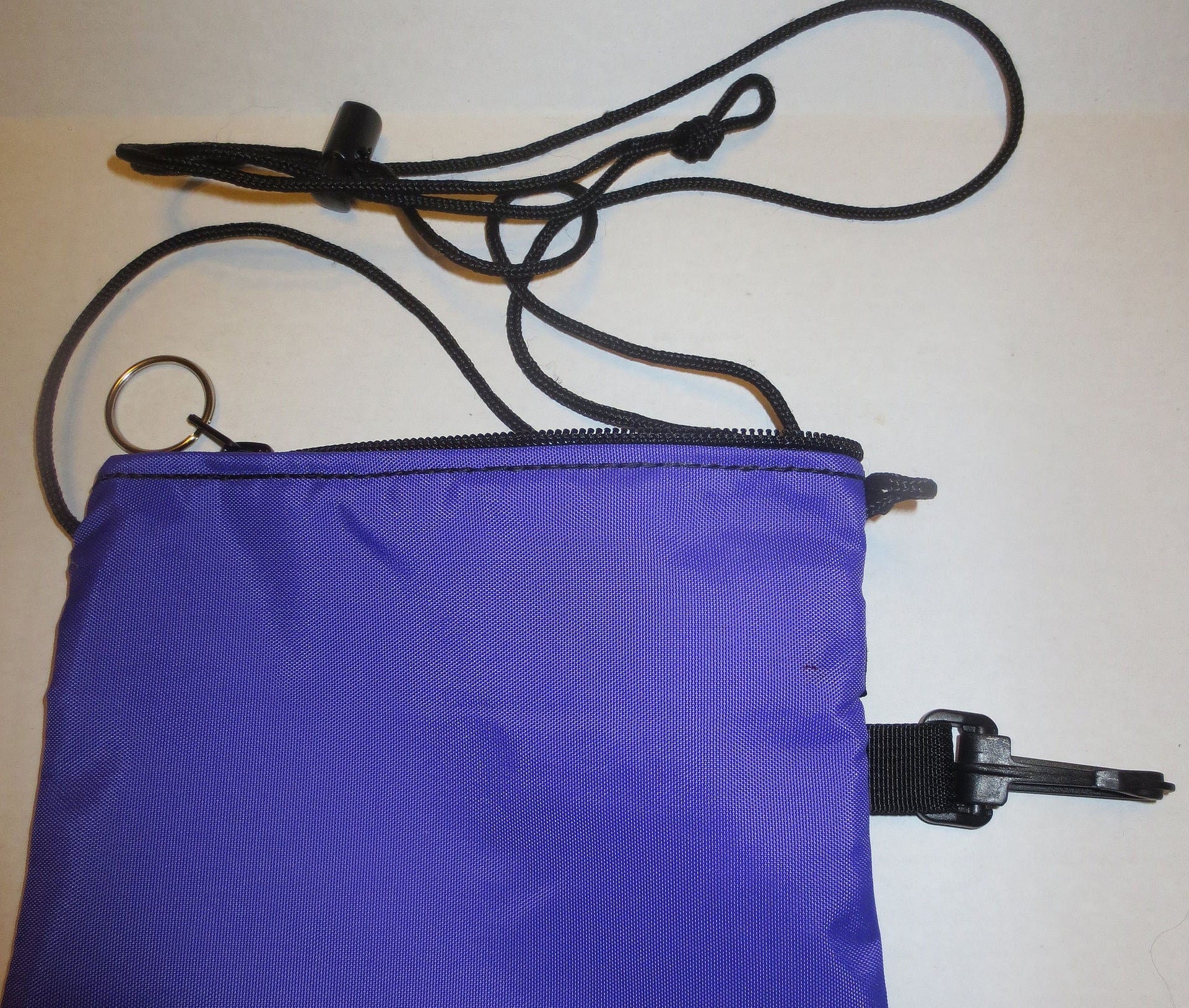 zippered pouches in two sizes extra small and small with choice of color and options to add